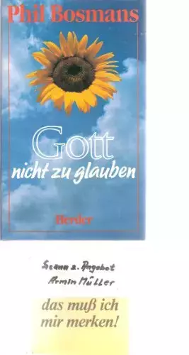 Couverture du produit · Gott, nicht zu glauben