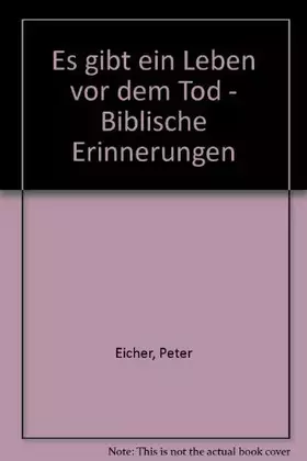 Couverture du produit · Es gibt ein Leben vor dem Tod
