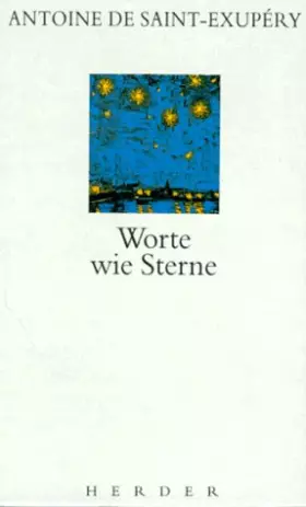 Couverture du produit · Worte wie Sterne