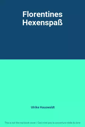 Couverture du produit · Florentines Hexenspaß