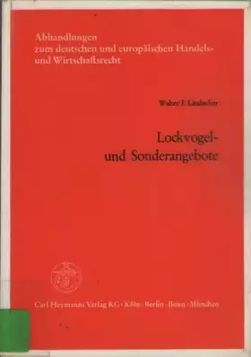 Couverture du produit · Lockvogel- und Sonderangebote