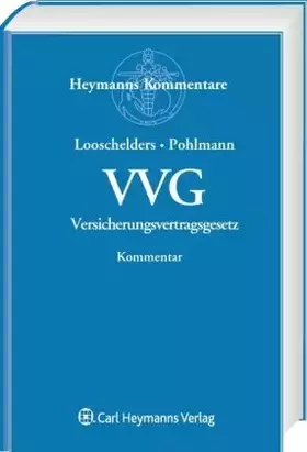 Couverture du produit · Versicherungsvertragsgesetz: Kommentar
