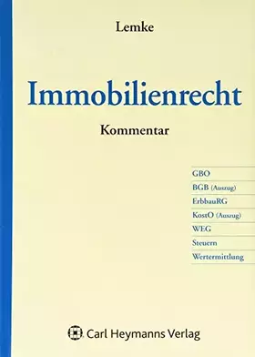 Couverture du produit · Immobiienrecht: Kommentar
