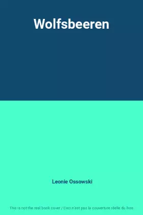 Couverture du produit · Wolfsbeeren
