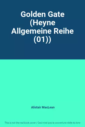 Couverture du produit · Golden Gate (Heyne Allgemeine Reihe (01))