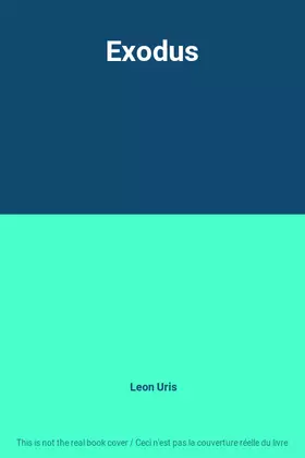 Couverture du produit · Exodus