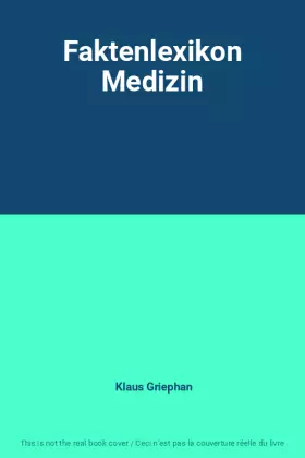 Couverture du produit · Faktenlexikon Medizin