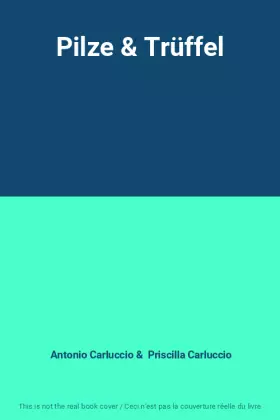 Couverture du produit · Pilze & Trüffel