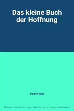 Couverture du produit · Das kleine Buch der Hoffnung