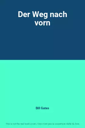 Couverture du produit · Der Weg nach vorn