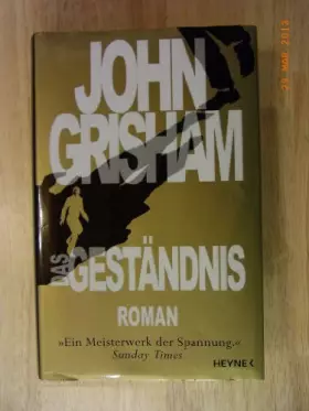 Couverture du produit · Das Geständnis: Roman