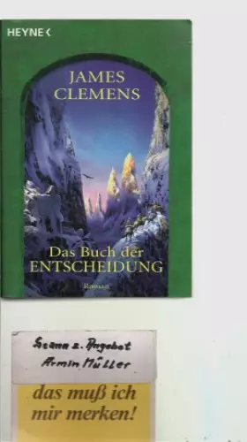 Couverture du produit · Das Buch der Entscheidung: Roman