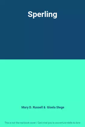 Couverture du produit · Sperling