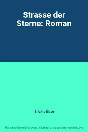 Couverture du produit · Strasse der Sterne: Roman