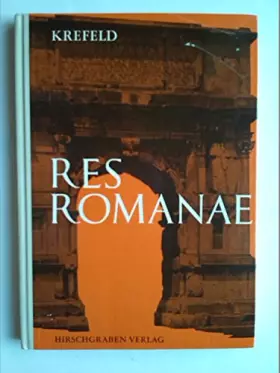 Couverture du produit · Res Romanea