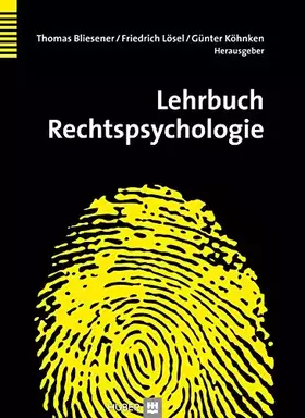 Couverture du produit · Lehrbuch Rechtspsychologie