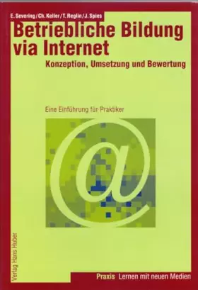 Couverture du produit · Betriebliche Bildung via Internet.