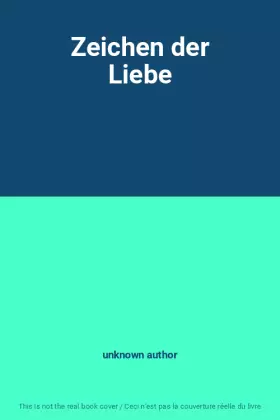 Couverture du produit · Zeichen der Liebe