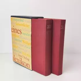 Couverture du produit · Allgemeines deutsches Reimlexikon, 2 Bde.