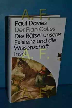 Couverture du produit · Der Plan Gottes: Das Rätsel unserer Existenz und die Wissenschaft
