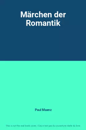 Couverture du produit · Märchen der Romantik