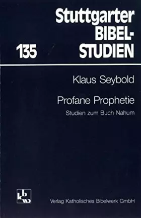 Couverture du produit · Profane Prophetie