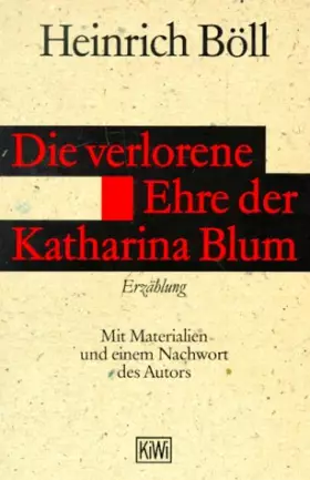 Couverture du produit · Die Verlorene Ehre Der Katharina Blum