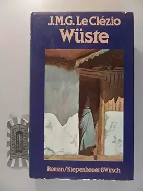 Couverture du produit · Wüste