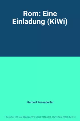 Couverture du produit · Rom: Eine Einladung (KiWi)