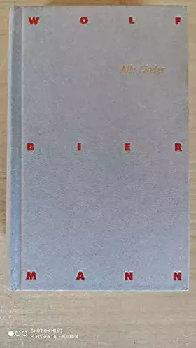 Couverture du produit · Alle Lieder