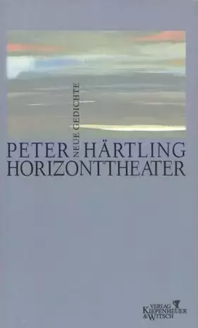 Couverture du produit · Horizonttheater: Neue Gedichte
