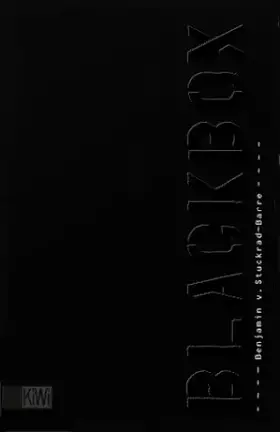 Couverture du produit · Blackbox