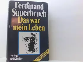 Couverture du produit · Das war mein Leben