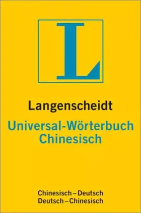 Couverture du produit · Langenscheidts Universal-Wörterbuch, Chinesisch (Langenscheidt Universal-Wörterbücher)
