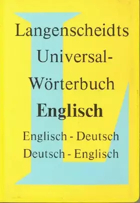 Couverture du produit · Dictionary Langenscheidts German English English German