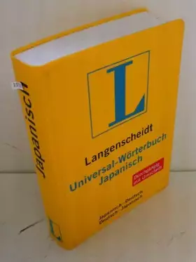 Couverture du produit · Langenscheidt Universal-Wörterbuch Japanisch