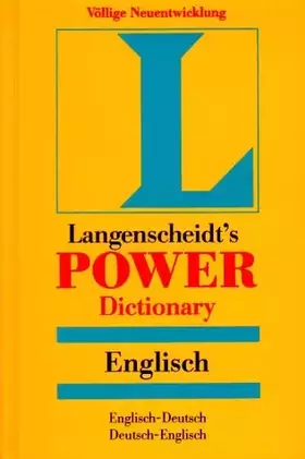 Couverture du produit · Langenscheidt's Power Dictionary, Englisch-Deutsch, Deutsch-Englisch