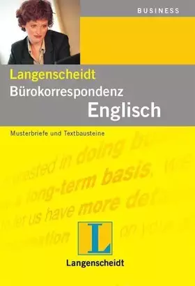 Couverture du produit · Langenscheidt Bürokorrespondenz Englisch: Musterbriefe und Textbausteine