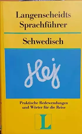 Couverture du produit · Langenscheidts Sprachführer Schwedisch