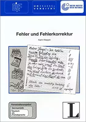 Couverture du produit · Fehler Und Fehlerkorrektur