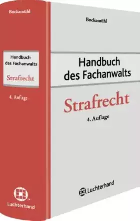 Couverture du produit · Handbuch des Fachanwalts Strafrecht