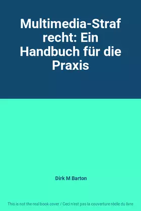 Couverture du produit · Multimedia-Strafrecht: Ein Handbuch für die Praxis