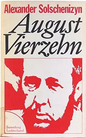 Couverture du produit · August Vierzehn / Roman