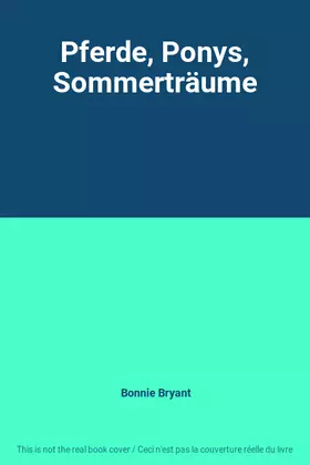 Couverture du produit · Pferde, Ponys, Sommerträume