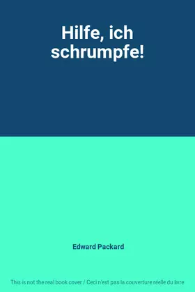 Couverture du produit · Hilfe, ich schrumpfe!