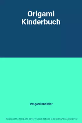 Couverture du produit · Origami Kinderbuch