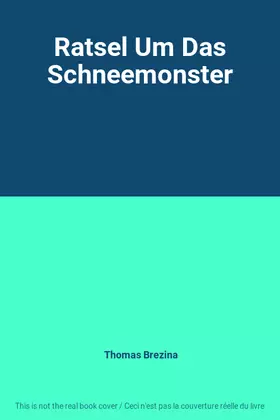 Couverture du produit · Ratsel Um Das Schneemonster