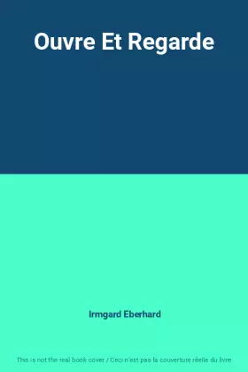 Couverture du produit · Ouvre Et Regarde