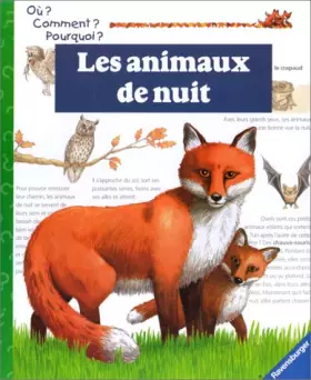 Couverture du produit · LES ANIMAUX DE NUIT
