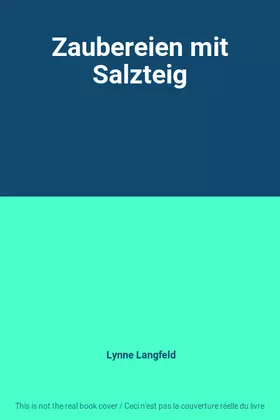 Couverture du produit · Zaubereien mit Salzteig